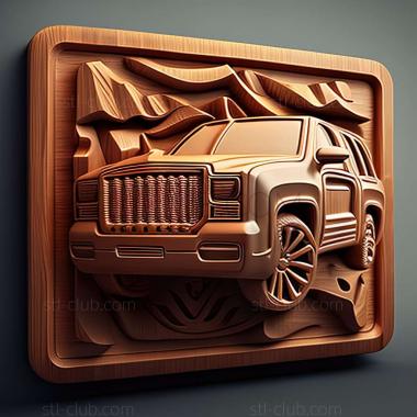 3D мадэль GMC Yukon (STL)